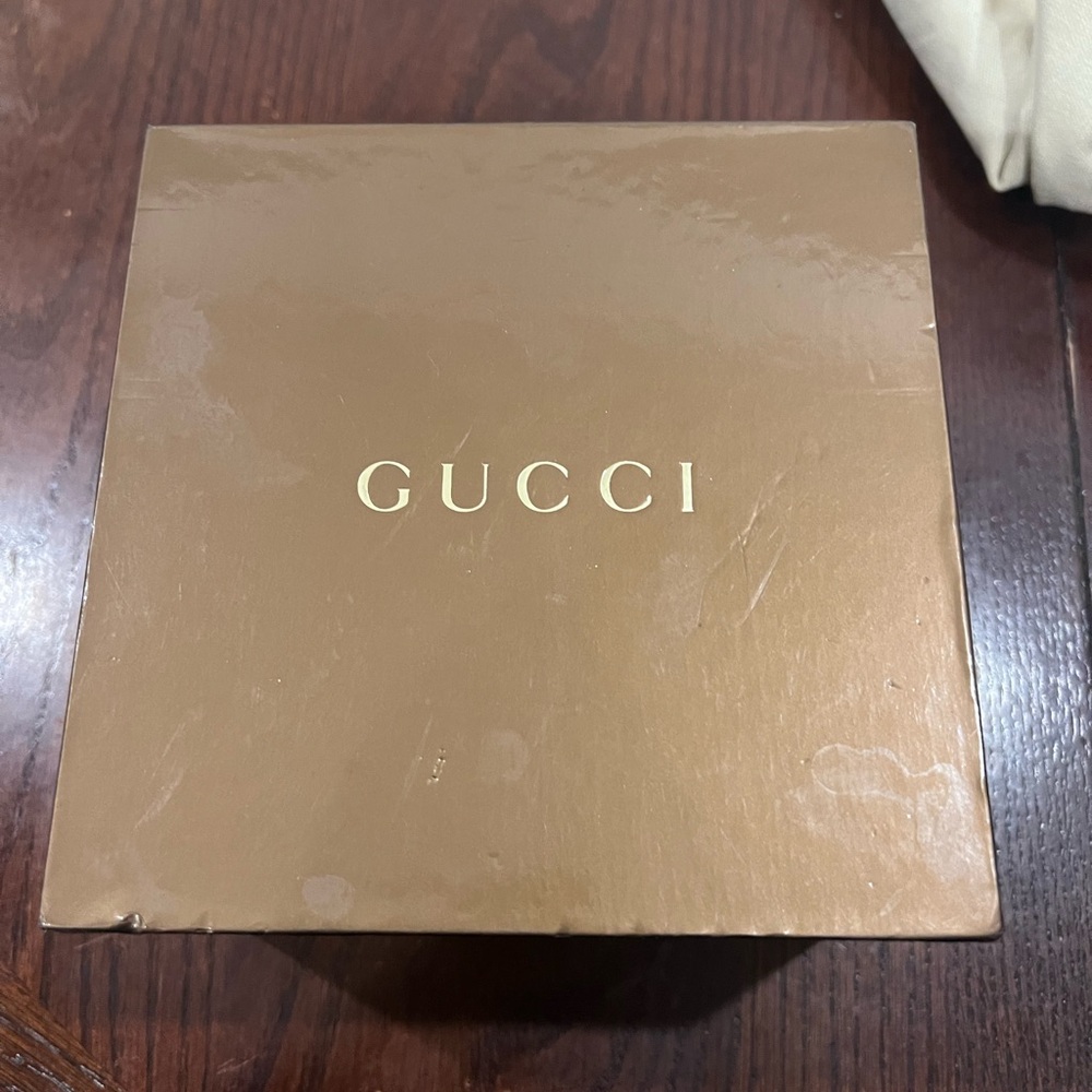 Gucci jewelry box and dust bag